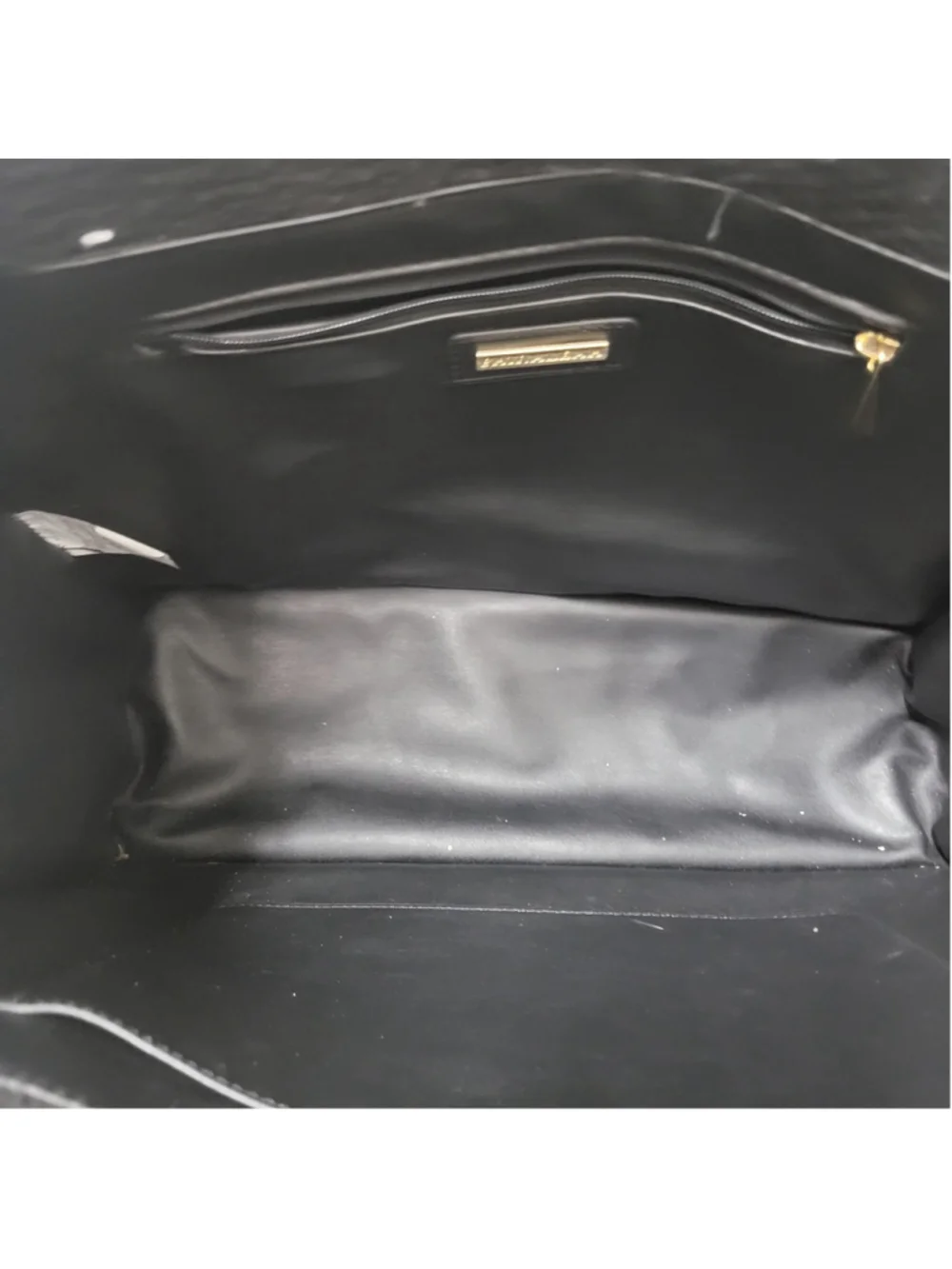 SHIRALEAH Women's Double Handle Satchel Black Medium Bag Pre-owned Condition